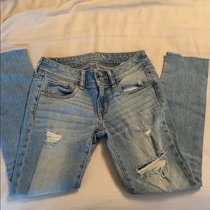 American Eagle Skinny Crop Stretch
